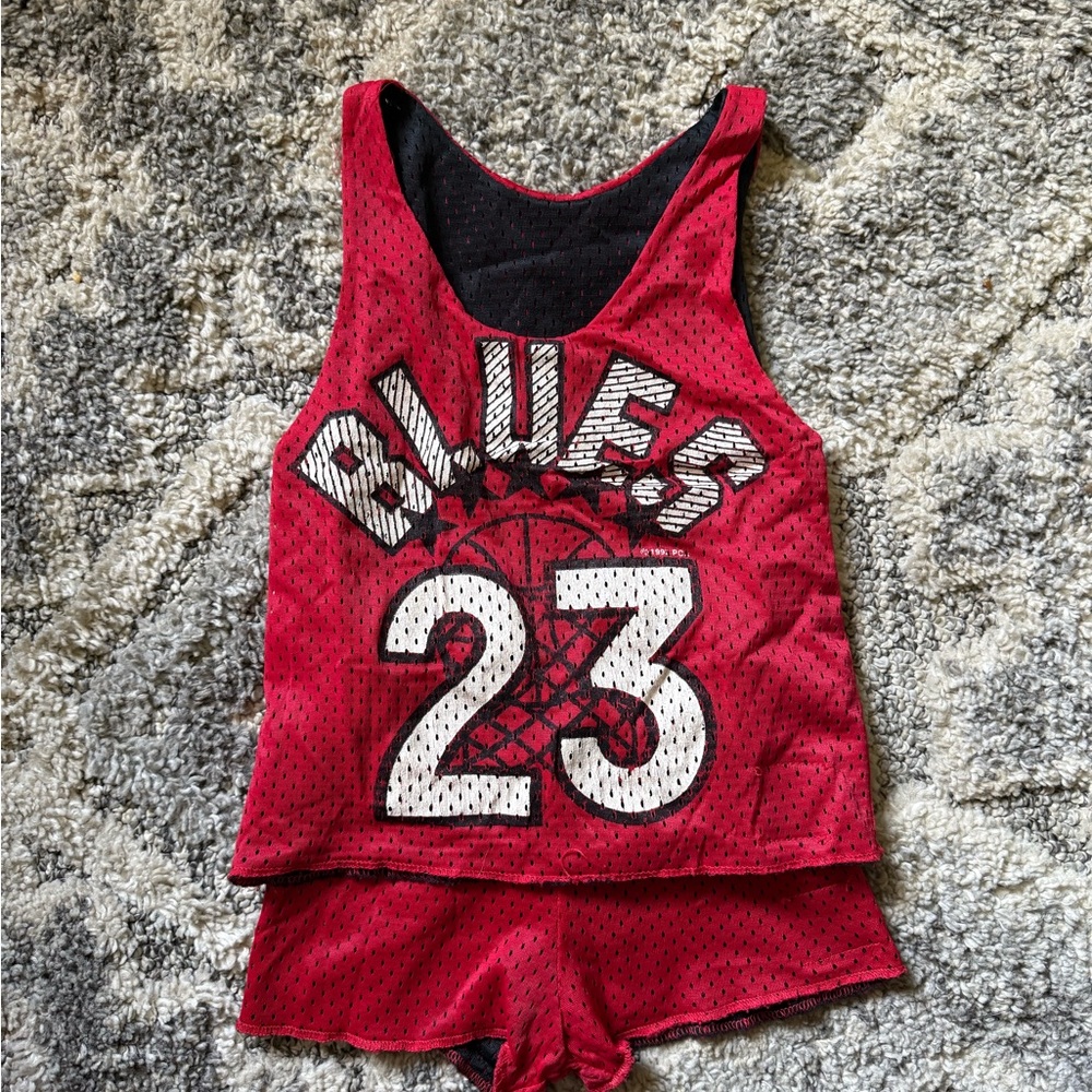 Vintage 1992 Baby Basketball Outfit